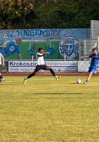NIKOLAS ZINK MIT TRAUMTOR IN DER NACHSPIELZEIT