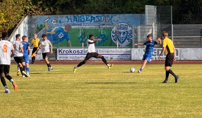 NIKOLAS ZINK MIT TRAUMTOR IN DER NACHSPIELZEIT