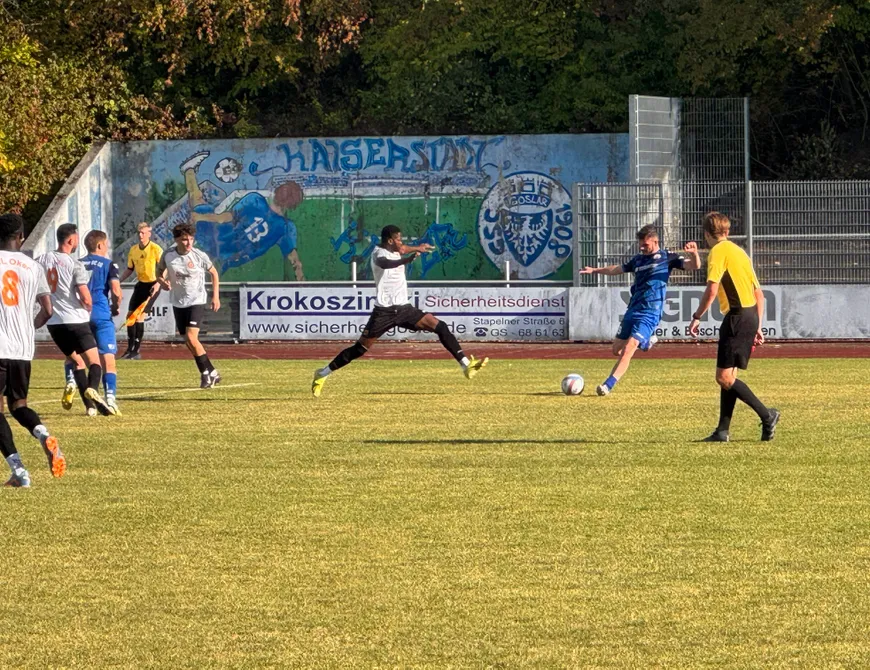 NIKOLAS ZINK MIT TRAUMTOR IN DER NACHSPIELZEIT