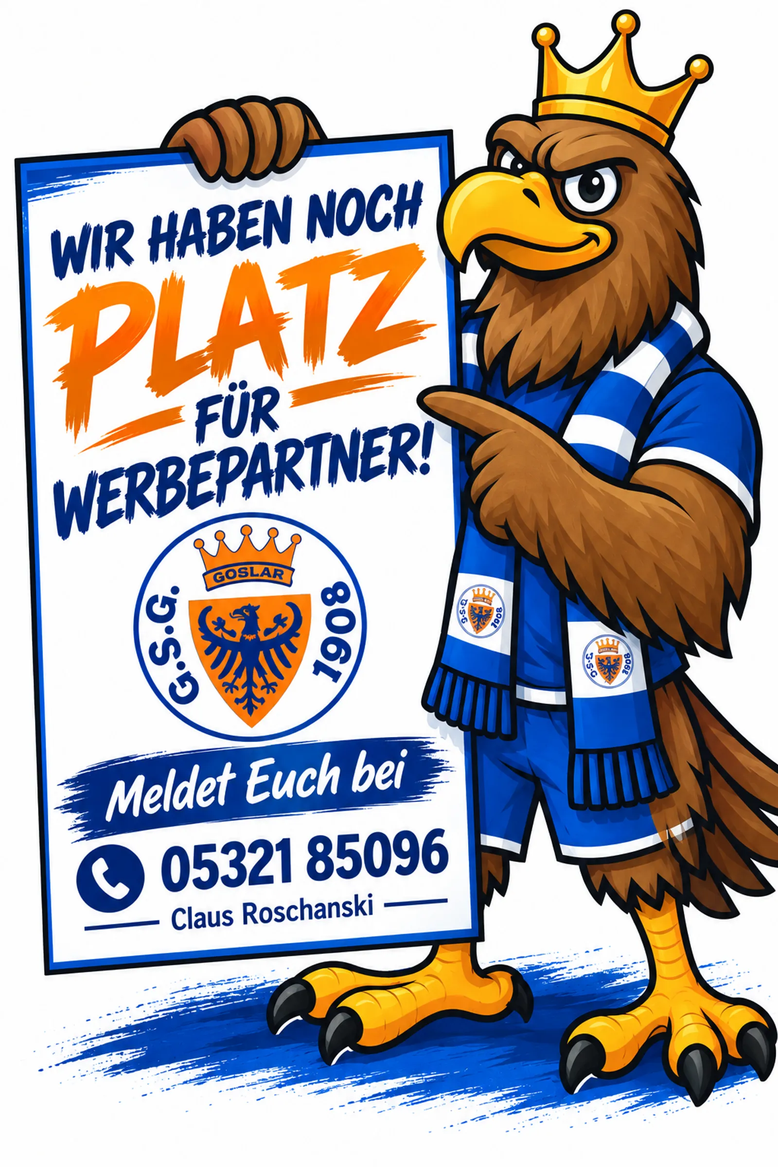 Werde Werbepartner beim Goslarer Sportclub von 1908 e.V.