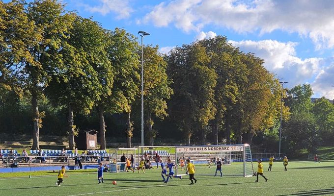 Kinderfußball am Osterfeld