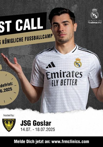 Letzte Chance auf Dein Fußball-Highlight in den Ferien!