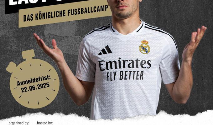 Letzte Chance auf Dein Fußball-Highlight in den Ferien!