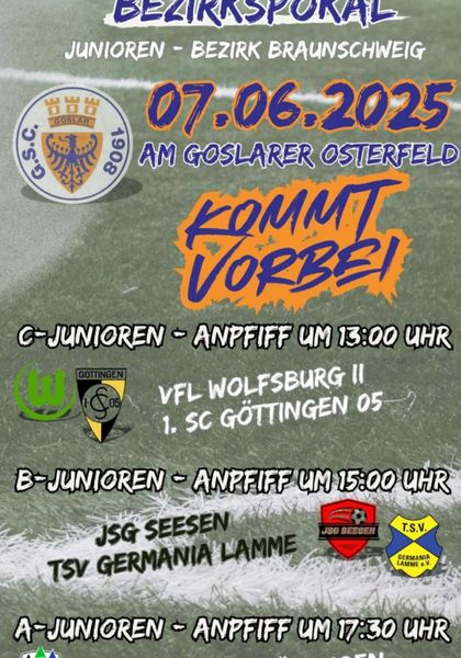 Jugendfußball satt am Osterfeld!